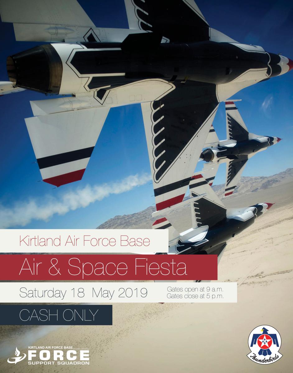 2019 Air Show_Poster Kirtland Force Support